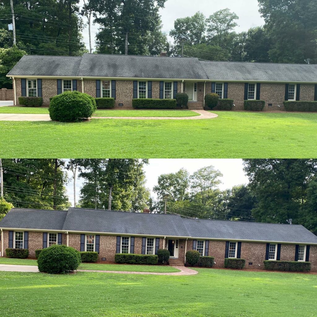 roof cleaning Greenville